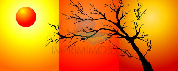 Abstracto árbol Otoño