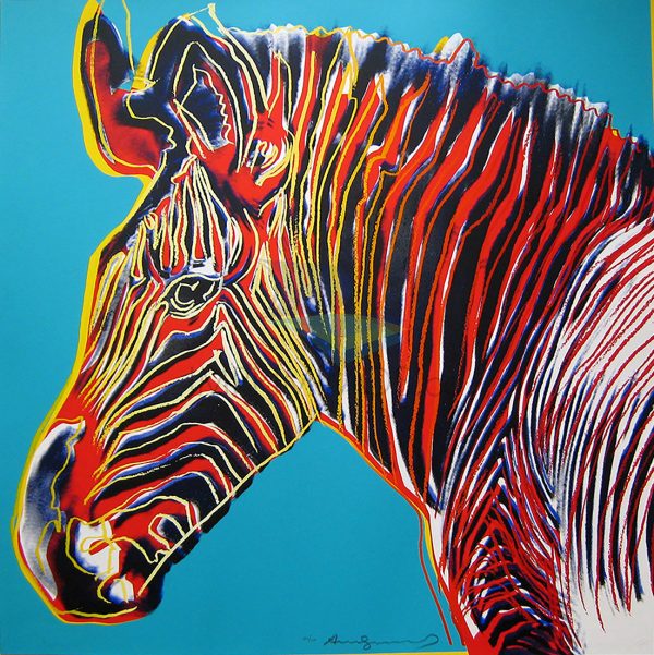 Andy Warhol Zebra