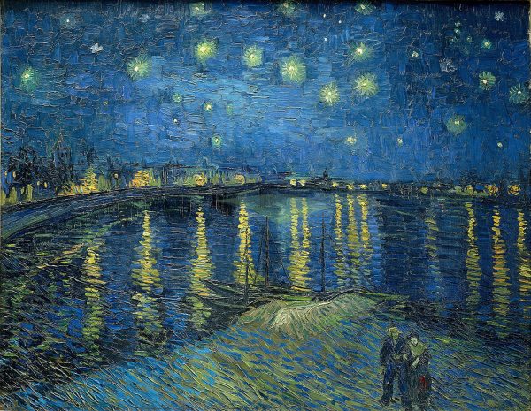 Vincent Van Gogh Noche Estrellada 1