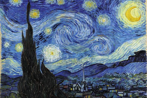 Vincent Van Gogh Noche Estrellada 2