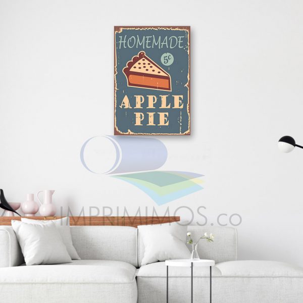 Cartel Apple pie - Imagen 2