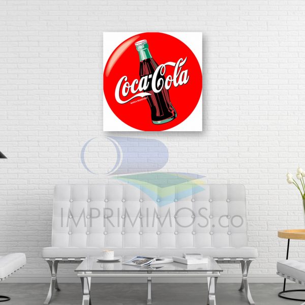 Coca cola redondo - Imagen 2