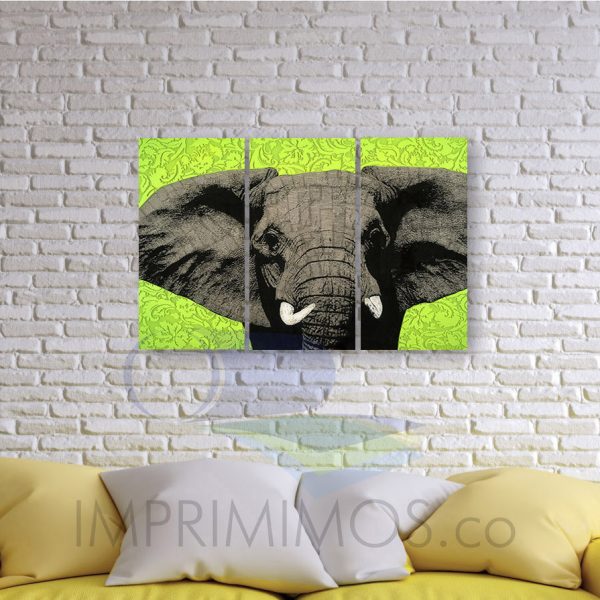 Elefante pop art 002 - Imagen 2