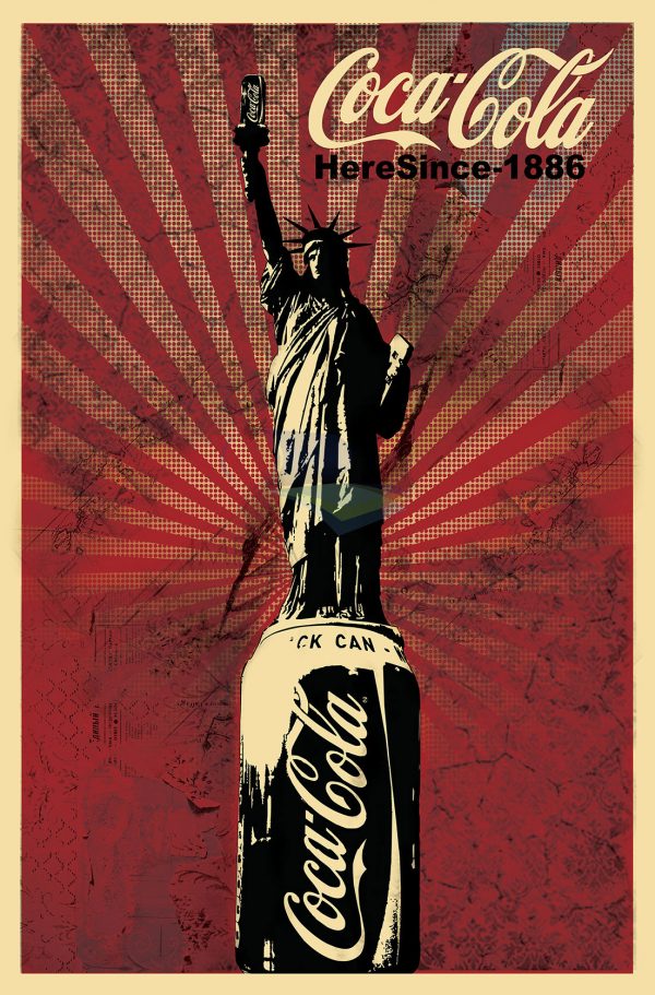 Estatua de la libertad coca cola