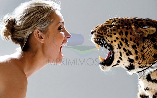 Leopardo mujer