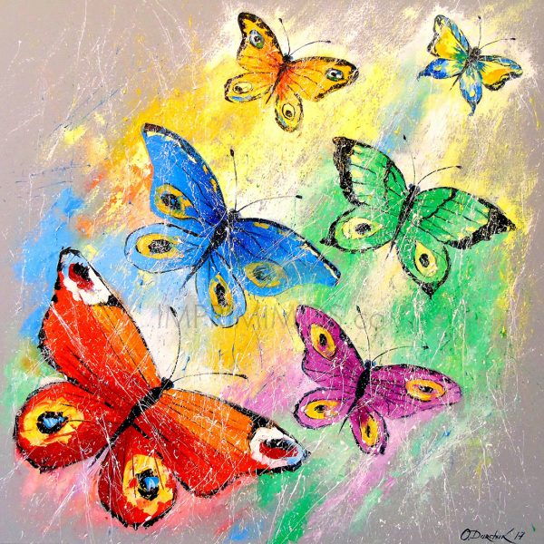 Mariposas colores 008