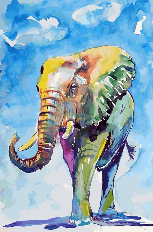 Elefante arte 004