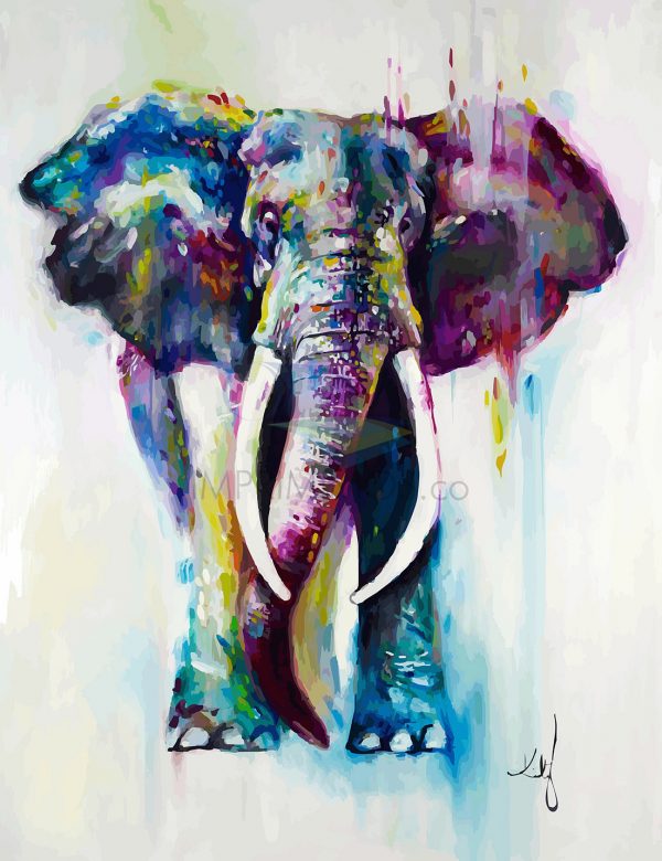 Elefante arte 009